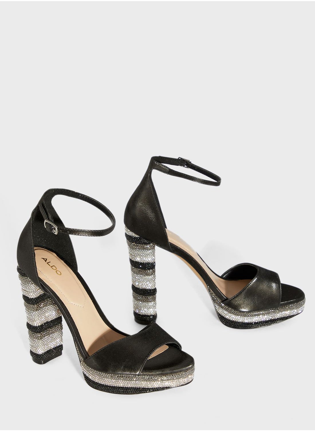 Parisian on sale black sandals