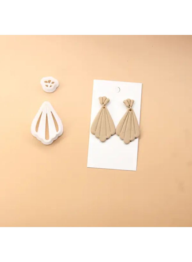 Boho Style Polymer Clay Cutters Set For Earrings Jewelry Making 3 Pieces - Image 5