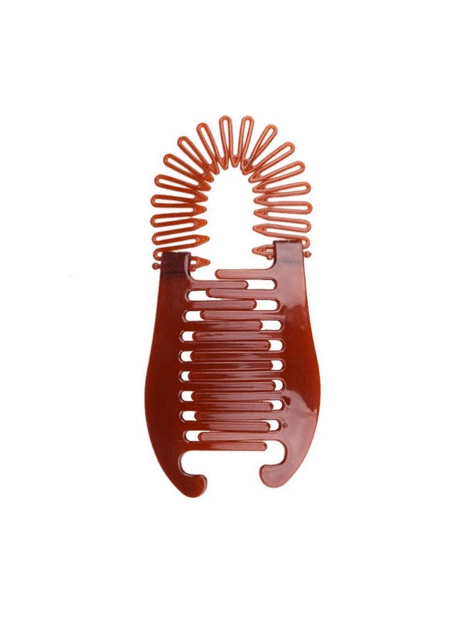 Suoirblss مشبك موز مرن بلاستيكي 2 قطعة مع قفل متداخل لشعر ذيل الحصان المطول - Image 5