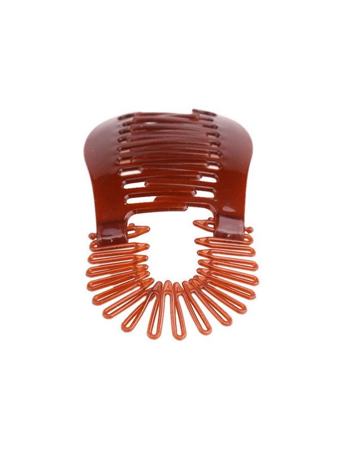 Suoirblss مشبك موز مرن بلاستيكي 2 قطعة مع قفل متداخل لشعر ذيل الحصان المطول - Image 4