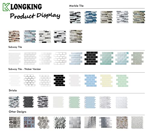 LONGKING Peel and Stick Backsplash Tile Stickers, Colorful Talavera Mexican Tile, Stick on Wall Tiles (10 Sheets) - Image 5