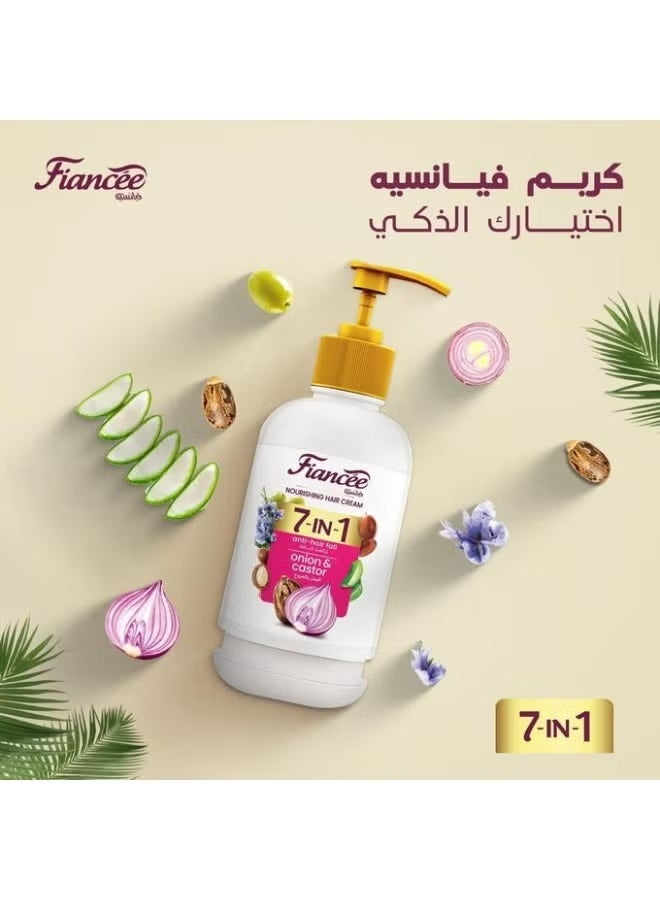 فيانسيه كريم شعر 7 في 1 بالبصل والخروع - 240 مل - Image 2