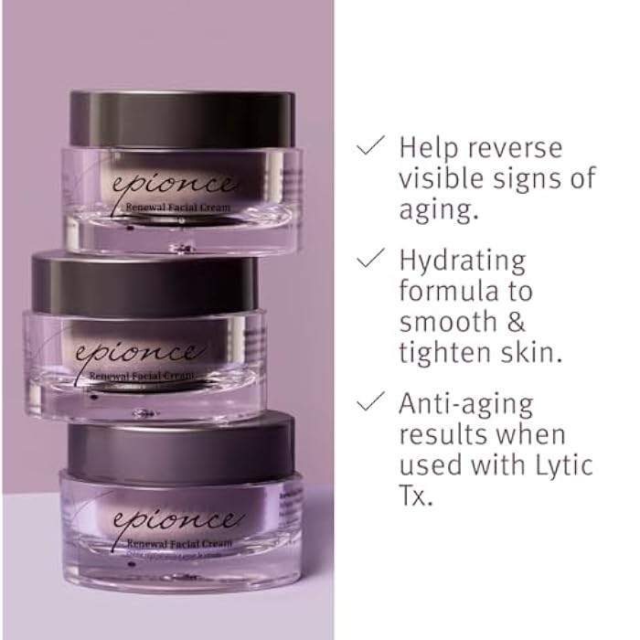 Epionce Renewal Facial Cream – Hydrating Anti-Aging Moisturizer | For Dry, Sensitive to Normal Skin | Fine Lines & Wrinkles | Dermatologist Skincare - Image 3