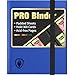 Fabmaker Heavy Duty Card Binder Fabmaker 9 Pocket Trading Card Binder Holds 360 Cards Sleek SideLoading Card Album Sturdy Card Collection Folder for Game Cards Sport Cards Blue - Image 3