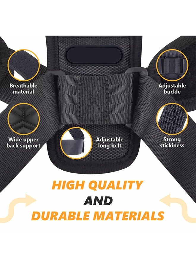 general Back Brace Posture Corrector for Women and Men, Adjustable Upper Back Brace and Shoulder Brace Straightener, Back Straightener for Men, Upper Back Corrector to Reveal Discomfort From Neck and Shoulder - Image 3