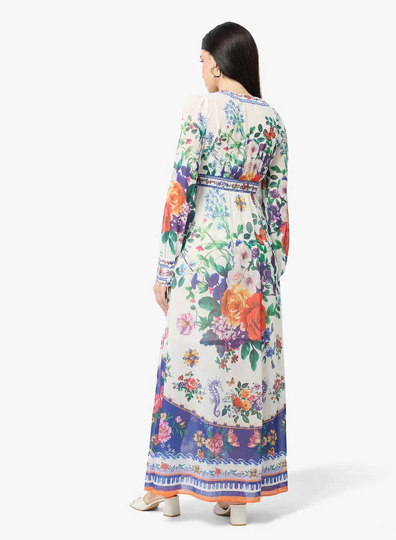 ايلا Floral  Print Dress