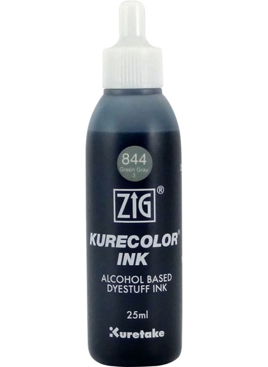 Zig - Kurecolor Ink Kcr-25 844 Green Gray 3 - Image 1