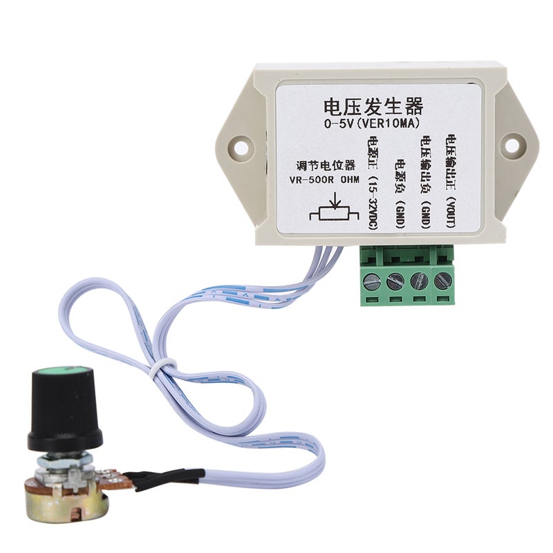 Voltage Regulating Generator Potentiometer Adjustable 0-5VDC for PLC Industrial Control - Image 1