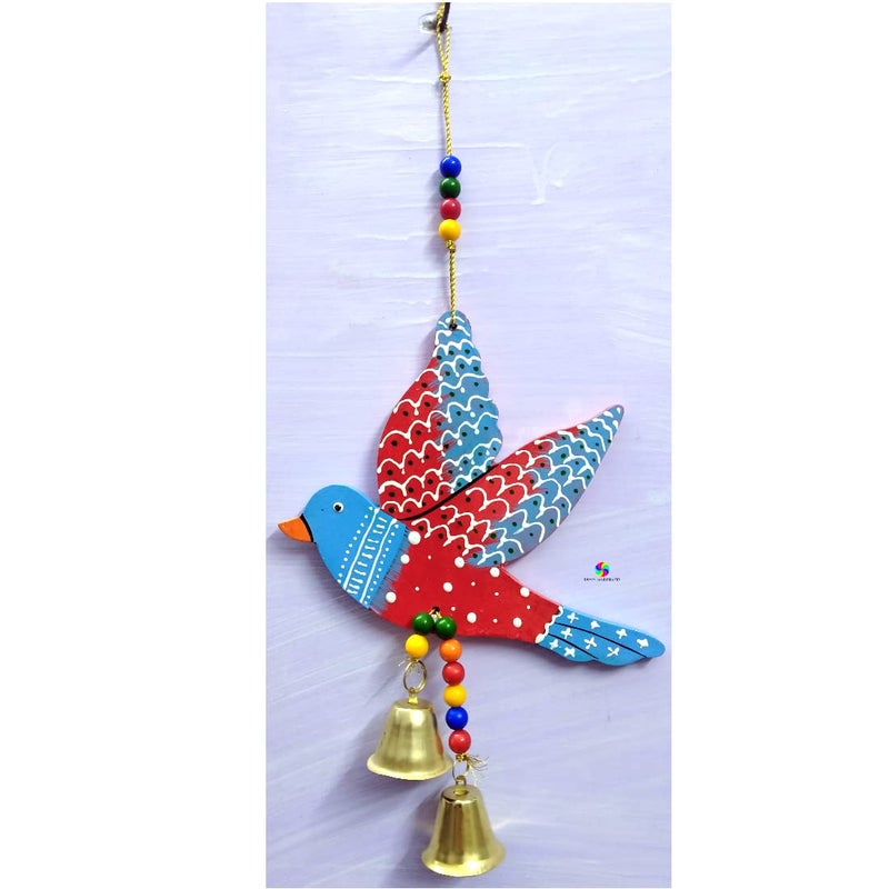 NOKHWAL Hanging Bird Handmade Garden Main Door Decorative Wall Hanging Birds for Balcony Decoration Hanging Decorative Items for Holl Room Office Wall Dcor Decorative for Home B - Image 5