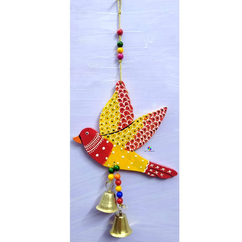 NOKHWAL Hanging Bird Handmade Garden Main Door Decorative Wall Hanging Birds for Balcony Decoration Hanging Decorative Items for Holl Room Office Wall Dcor Decorative for Home B - Image 3