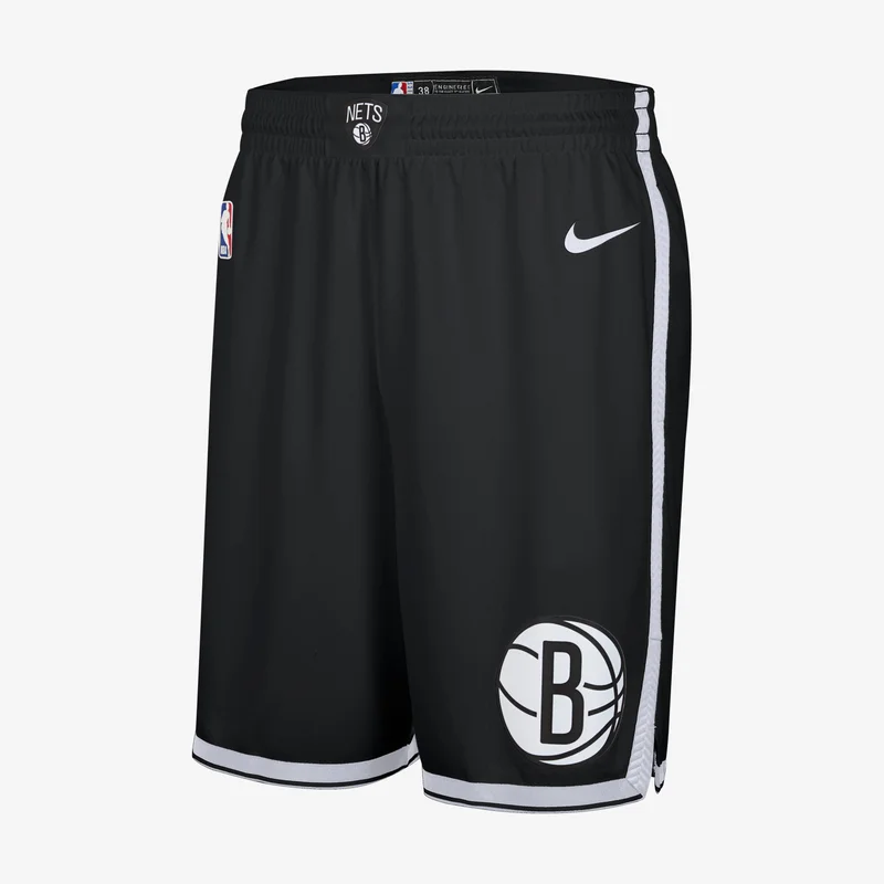 Nike Men's 24/25 NBA Brooklyn Nets Icon Edition Swingman Basketball Shorts