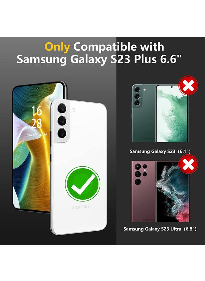 Rock Pow - Samsung Galaxy S23 Plus Case IP68 Waterproof Shockproof Samsung S23 Plus Cases with Built-in Screen Protector, Full Body Protective Front and Back Cover for Samsung Galaxy S23 Plus - Image 1