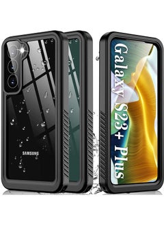 Samsung Galaxy S23 Plus Case IP68 Waterproof Shockproof Samsung S23 Plus Cases with Built-in Screen Protector, Full Body Protective Front and Back Cover for Samsung Galaxy S23 Plus