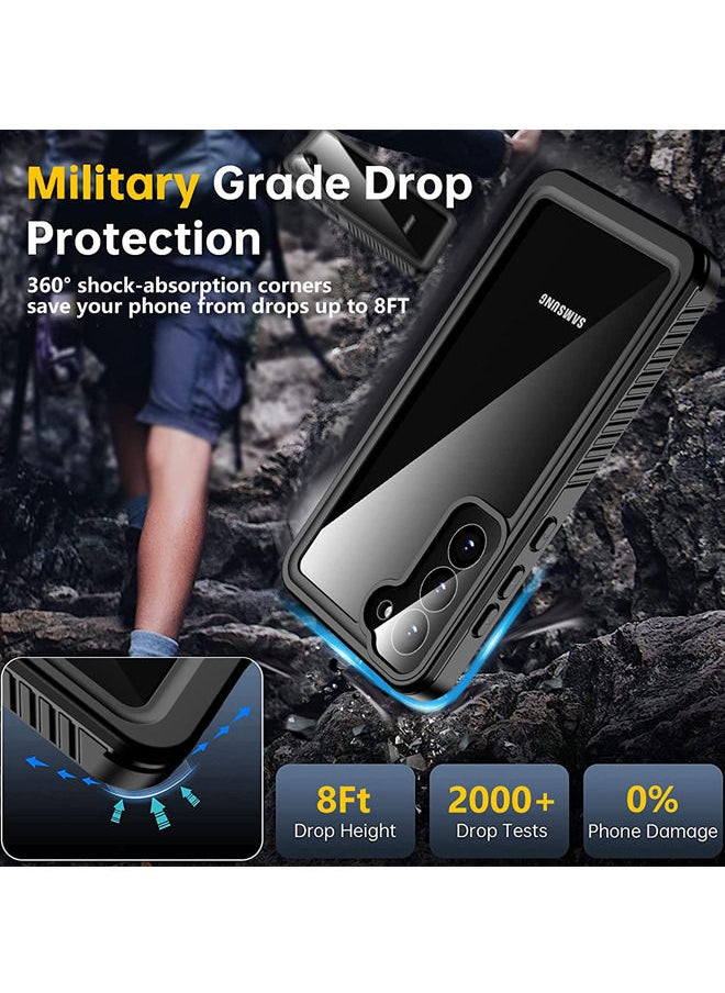 Rock Pow - Samsung Galaxy S23 Plus Case IP68 Waterproof Shockproof Samsung S23 Plus Cases with Built-in Screen Protector, Full Body Protective Front and Back Cover for Samsung Galaxy S23 Plus - Image 1