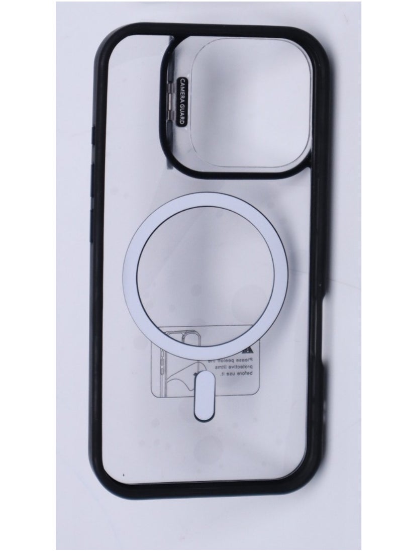 Iphone 16 magsafe case with stand & lens black - pzsku/ZAF66013276E5D35D6D5DZ/45/1741465222/d3192425-a1ad-474d-a19e-01c037254910