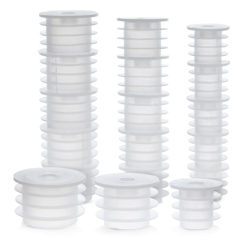 45 Pack Press In Medicine Bottle Adapter for Syringe 3 Sized Medical Dosing Adaptor for Oral Dispensers Liquid Medication