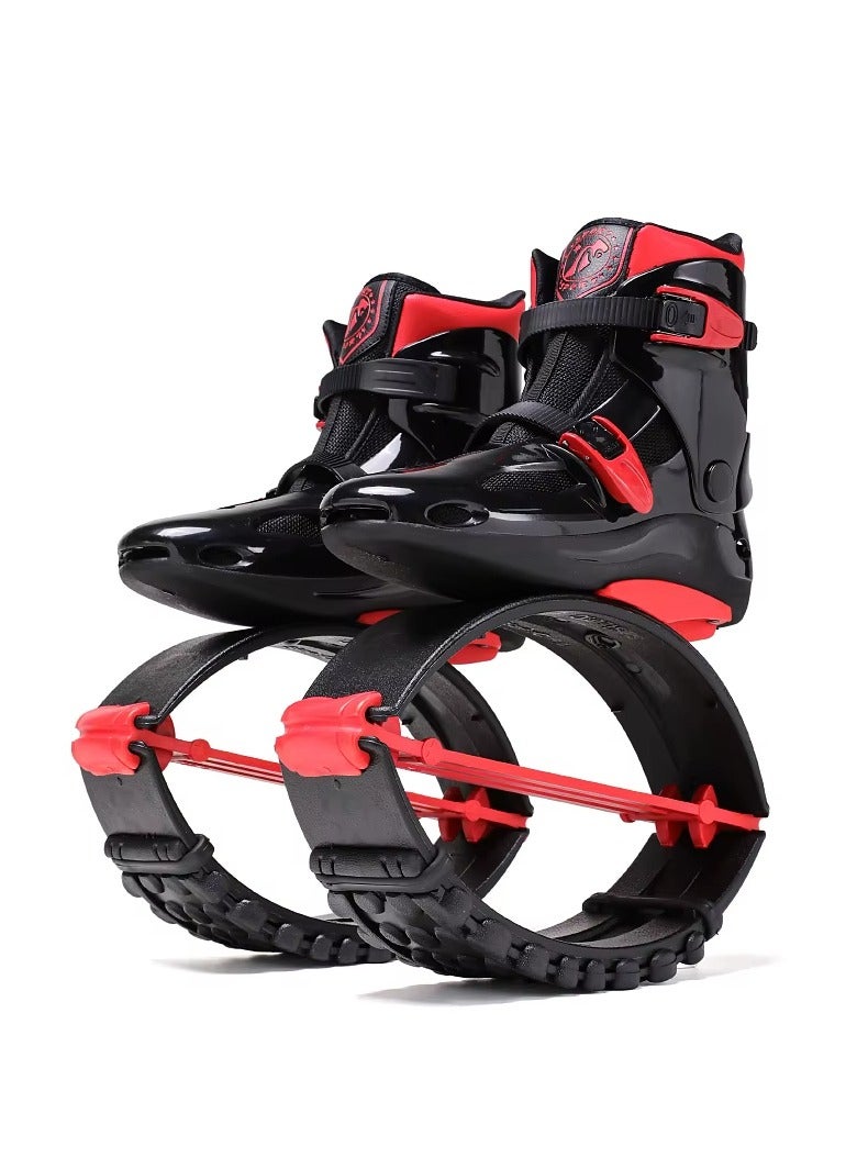 كانجرو أحذية القفز النطاطة القابلة للتعديل، أحذية نطاطة مانعة للانزلاق، أحذية جري مضادة للجاذبية مع بطانة قابلة للإزالة - Image 1