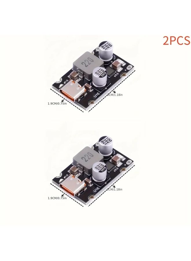 2pcs PD65W Fast Charging Module Type C Interface Supports PD QC SCP PPS Full Protocol - Image 2