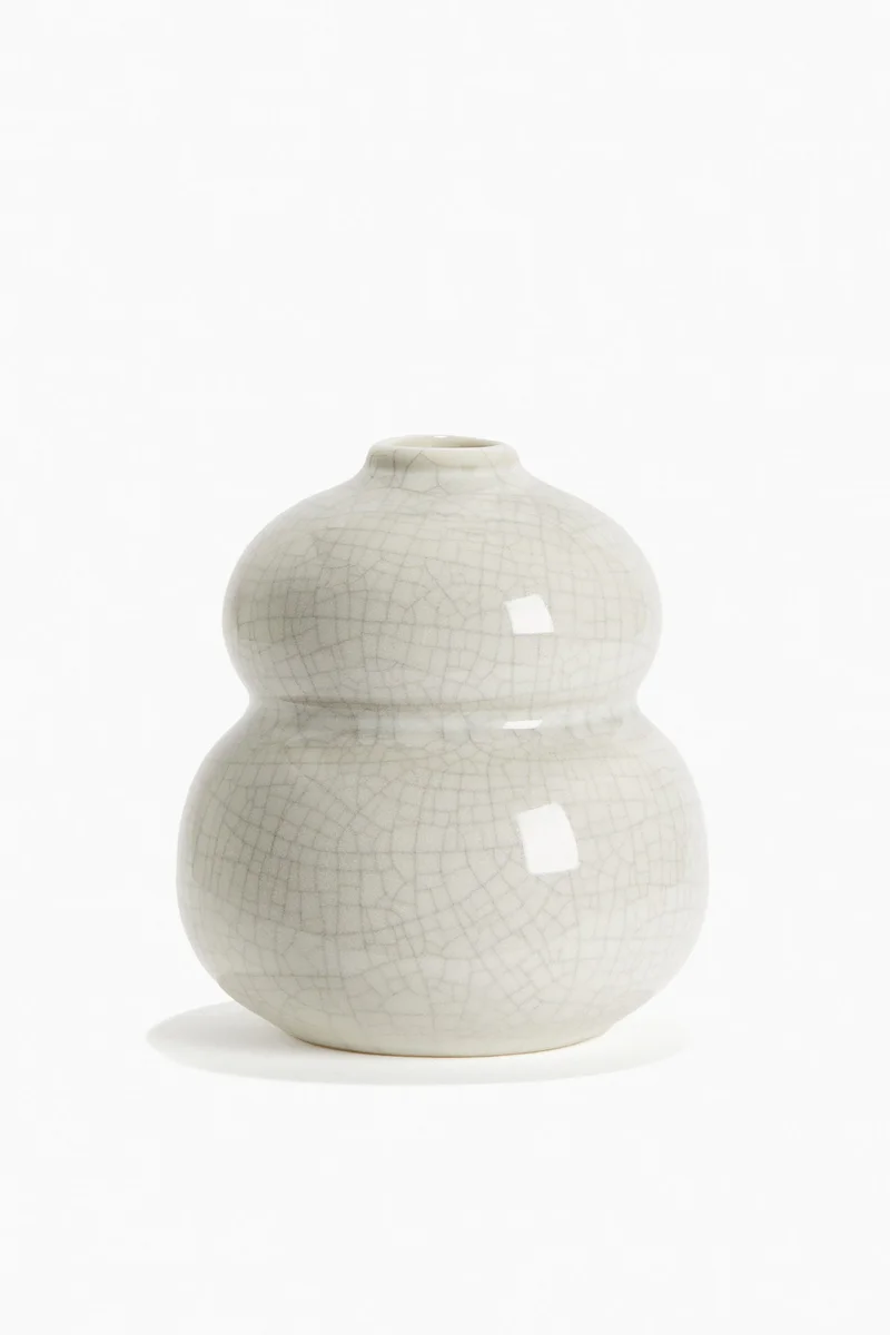 H&M Small stoneware vase