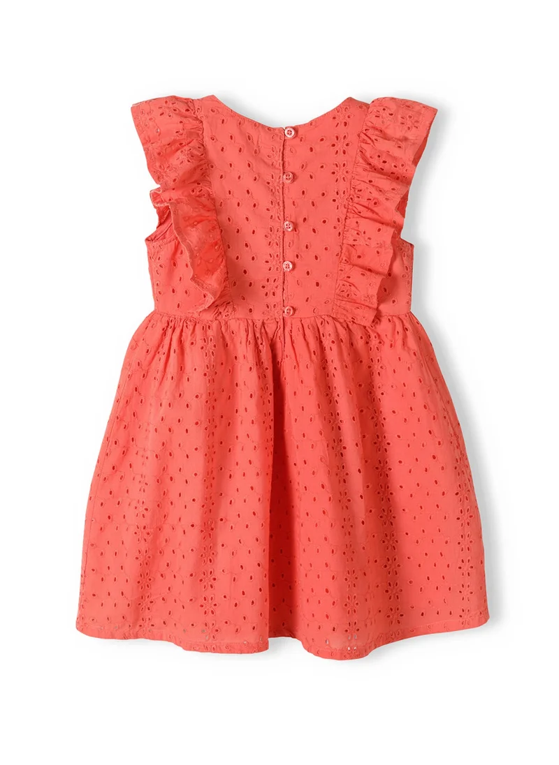 مينوتي Kids Girls Broderie Anglaise Dress