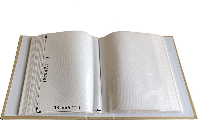 Wei Long 5x 7 Dolphin Photo Album Hold 100 Pockets Kraft Paper Ecofriendly - Image 4