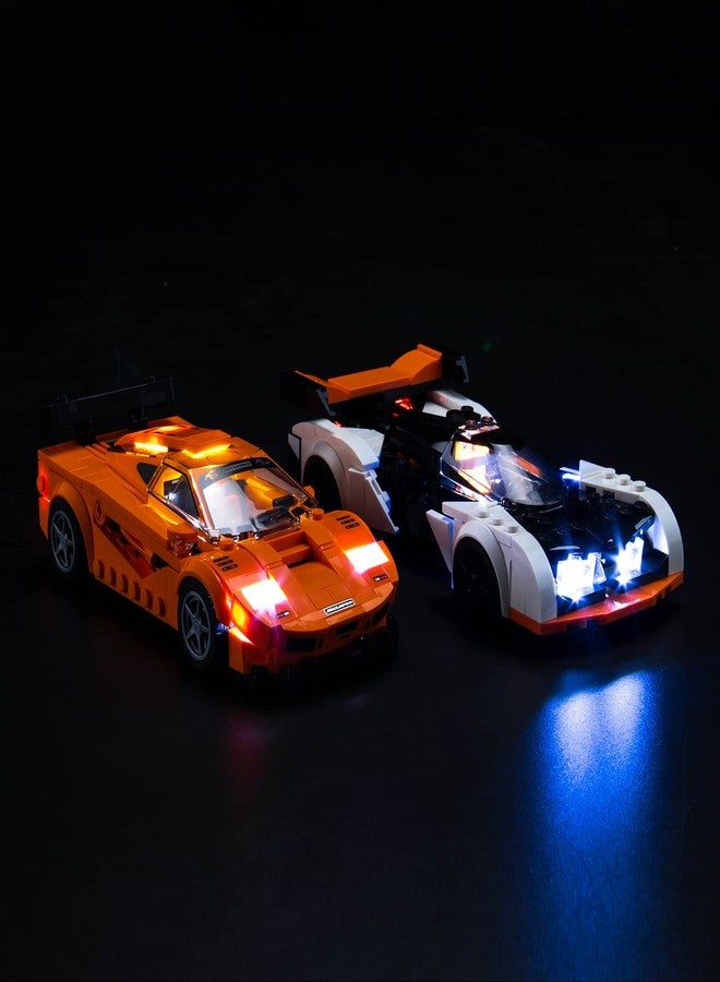 VONADO LED Light Kit Compatible with Lego Speed Champions Sets 76918, DIY Lighting Compatible with Lego McLaren Solus GT (NO Model,ONLY Light) - Image 4