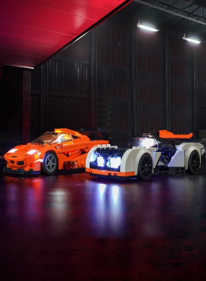 VONADO LED Light Kit Compatible with Lego Speed Champions Sets 76918, DIY Lighting Compatible with Lego McLaren Solus GT (NO Model,ONLY Light) - Image 1