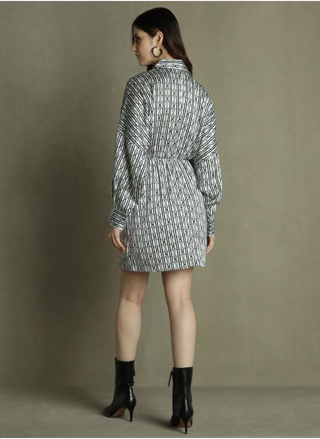 Dennis Lingo Black Shirt Dress for Women - Relaxed Fit, Stylish  - Image 2