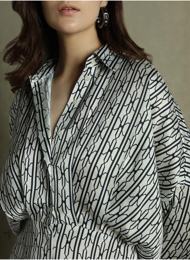 Dennis Lingo Black Shirt Dress for Women - Relaxed Fit, Stylish  - Image 5