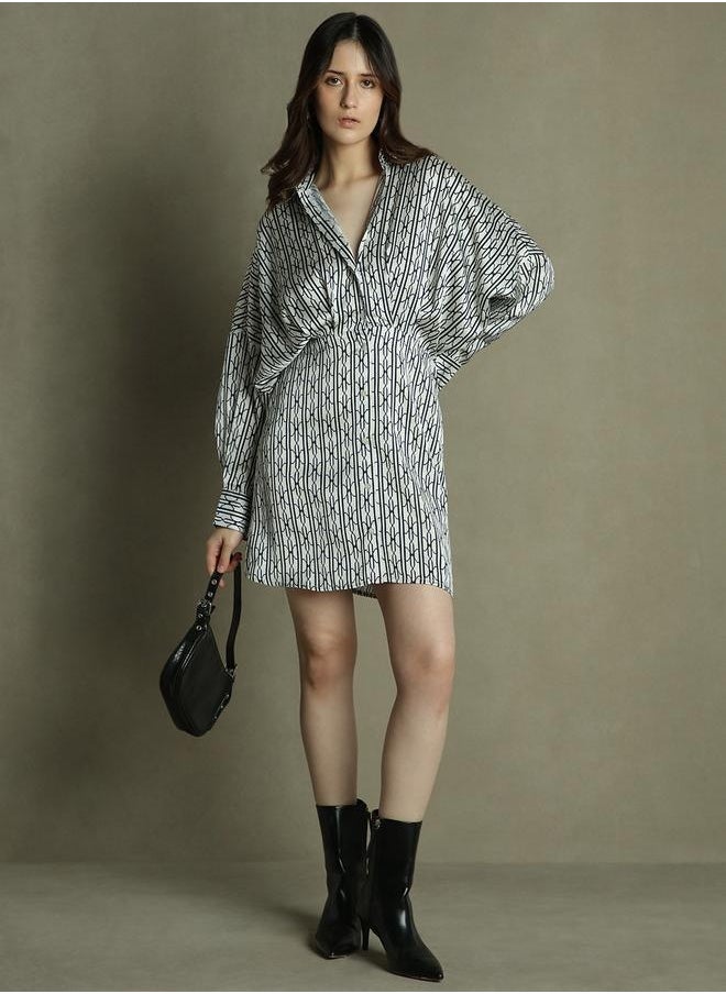 Dennis Lingo Black Shirt Dress for Women - Relaxed Fit, Stylish  - Image 3