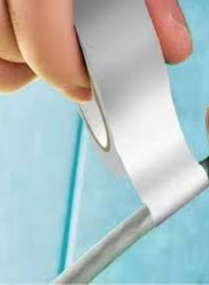 KNP KNP Insulating Wire Tape (White) is used for electrical insulation, protecting wires and connections.  - Image 2