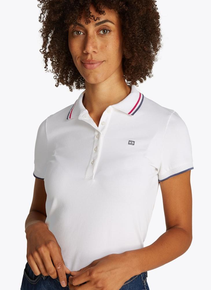 TOMMY HILFIGER Sporty Slim Polo T-Shirt  - Image 3