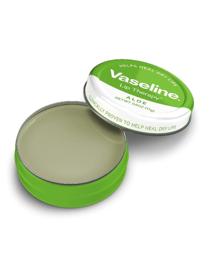 فازلين مرطب شفاه فازلين ثيرابي، بخلاصة الصبار، 17 غرام - Image 3