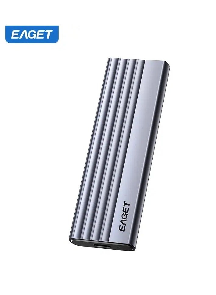 إيجيت حاوية أقراص EAGET عالية السرعة M.2 NVMe – صندوق خارجي محمول بسرعة 10Gbps بواجهة PCIe M-Key مع دعم UASP، متوافق مع مقاسات SSD (2230/2242/2260/2280) – القرص غير مشمول - Image 1