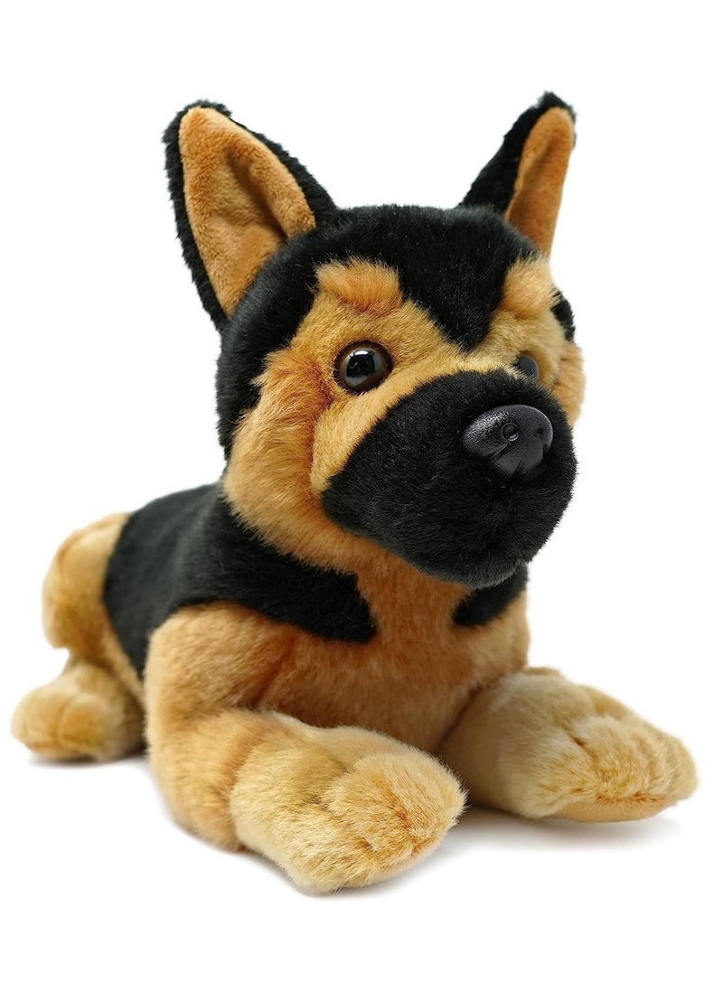 VIAHART Viahart Gretchen The German Shepherd Soft Plush Toy for Kids | Huggable Stuffed Animals| Fluffy Toys for Baby, Children, Toddler | Polyester Fabric | Polypropelene Filling | Recommended Age 3+  - Image 1
