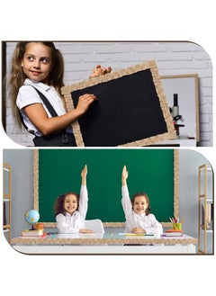 Irenare 6 Rolls Ruffled Bulletin Board Borders For Classroom Decor Farmhouse Classroom Decor Burlap Bulletin Borders Diy Border Trims Crafts Classroom Home Decoration (Light Brown 2 X 94.5 Inch)  - Image 4