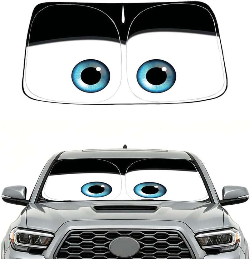 Güvenç Windshield Sun Shade for Toyota Tacoma 2016-2025 2026 Accessories 2Dr 4Dr Pickup Truck Accessories Car Shades Front Windshield Sunshades UV Heat Protector (Tacoma) - Image 1