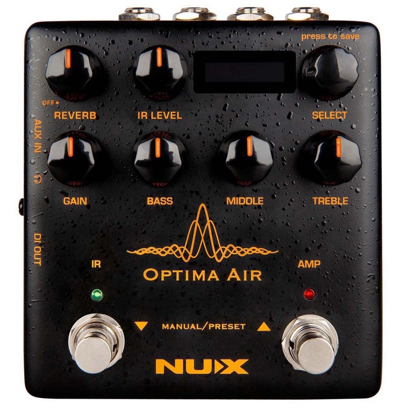NUX NAI-5 Optima Air Acoustic Guitar IR Profile - Black - Image 1