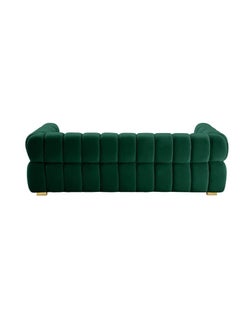 Comfynest Luxurious Three-Seater Velvet Arm Sofa Ideal for Living Rooms, Guest Rooms, and Hotels  - Image 4