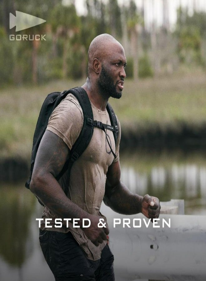 GORUCK Rucksack Training Sternum Strap - Adjustable Front Backpack Chest Belt w/Quick Release Military Grade Buckle for Secure Fit & Enhanced Stability, 17in x 7.5in, Redesign for Heavy Loads, Black - Image 2