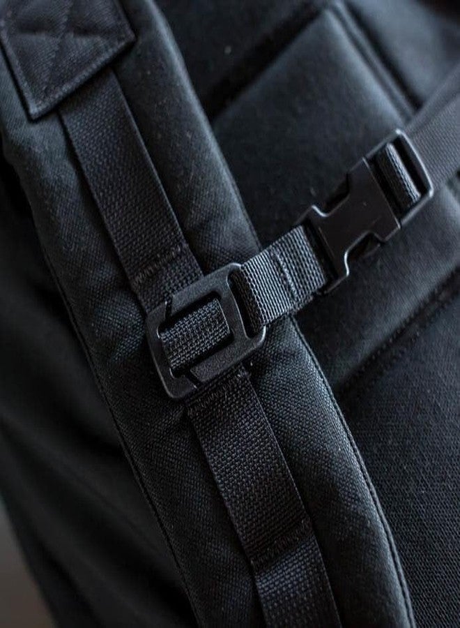 GORUCK Rucksack Training Sternum Strap - Adjustable Front Backpack Chest Belt w/Quick Release Military Grade Buckle for Secure Fit & Enhanced Stability, 17in x 7.5in, Redesign for Heavy Loads, Black - Image 5