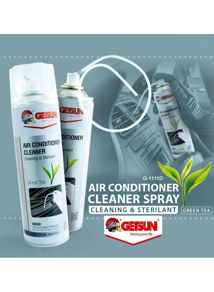 GETSUN Air Conditioner Cleaner Car Air Cleaner Foam Reduce Musty Smell Create Fragrance Clean Reduce Dust & Dirt 500 ml  GETSUN - Image 1