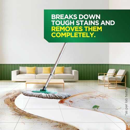 Vim Floor Cleaner: 1.8L | Sparkling Lemon | 100% Removal of stains for complete clean floors & long lasting fragrance - Image 4