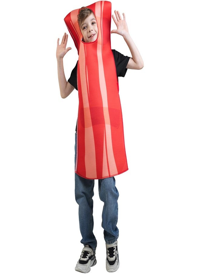 DSplay Breakfast Bacon Costume Kids Cosplay Food Costumes Funny Halloween (8-14 years old) - Image 4