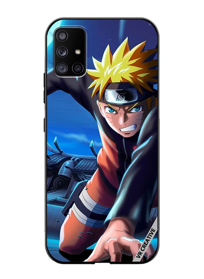 VR CREATIVE Protective Case Cover For Samsung Galaxy A71 5G Naruto Uzumaki Design Multicolour - Image 1