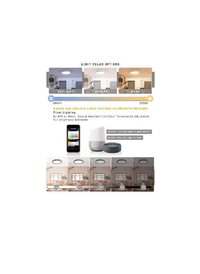 Broadlink Smart Celling Light -LB-C01B30  - Image 3