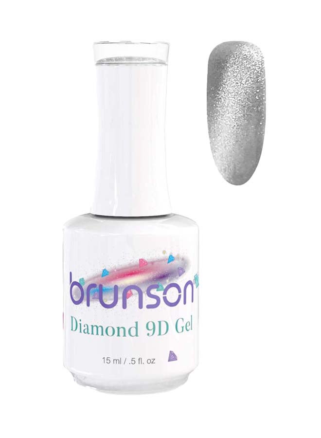brunson Diamond 9D Magnetic Cat Eye Gel Reflective Diamond Gel Nail Polish 15ml Soak Off Gel Polish BD9D001 - Image 1