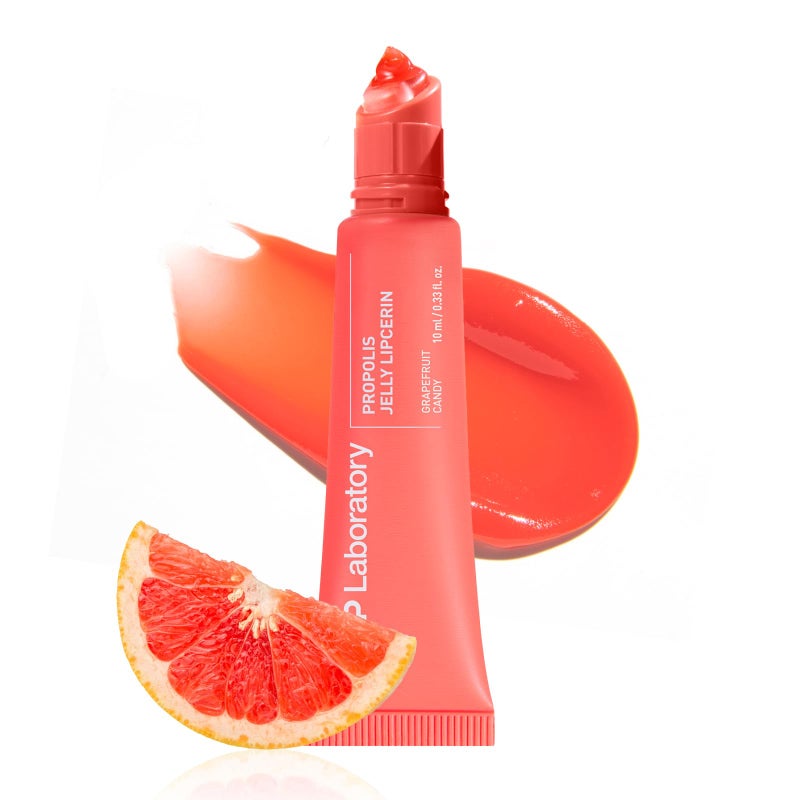 CNP Propolis Jelly Tinted Lipcerin 05 Grapefruit Candy Hydrating Lip Balm Gloss with Manuka Honey Hyaluronic Acid Stocking Stuffers Gifts for Women 03 floz - Image 2