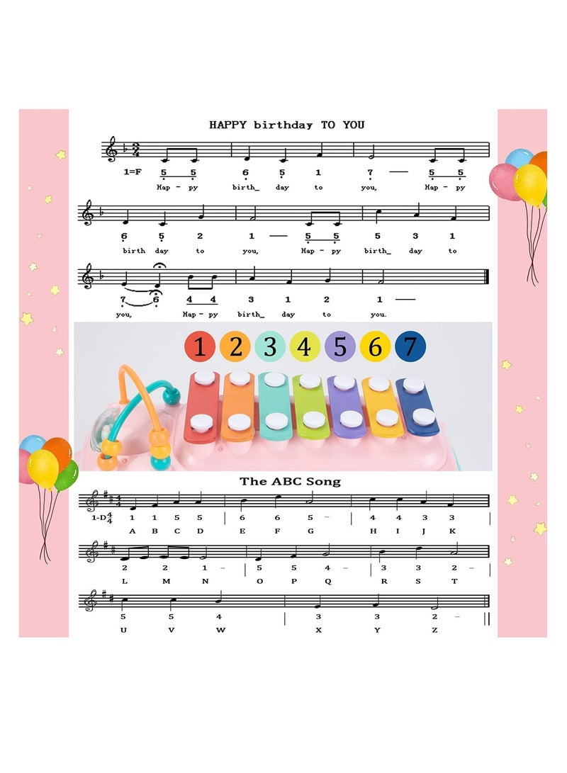 SYOSI Baby Toy 12 18 Months, Music Bus Xylophone for Kids Toy, Baby Toys for 1 Year Old Boys and Girls with Building Blocks, Musical Toys for Toddlers 1 3, Early Educational Toys for Toddlers Gift - Image 5