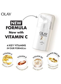 Olay Day Moisturizer Total Effects 7 In 1 Anti-Ageing Day Cream Spf15 Multicolour 50ml  - Image 2